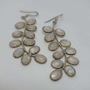 Moonstone & Sterling Earrings
